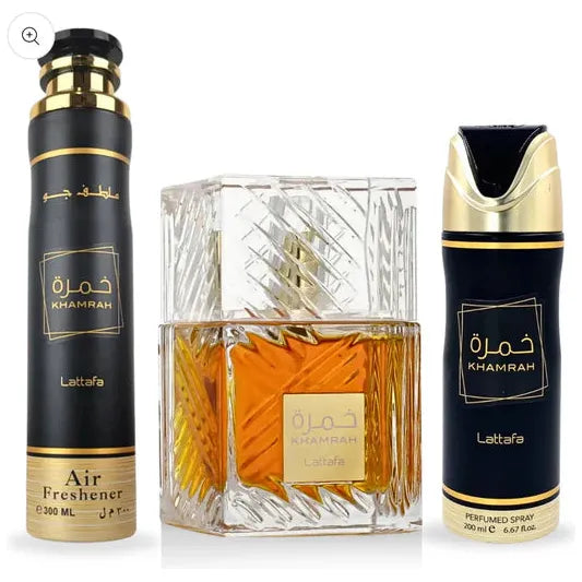 Load image into Gallery viewer, Coffret parfum KHAMRAH - LATTAFA
