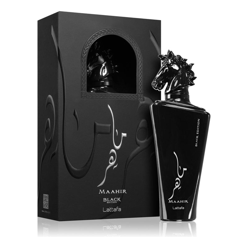 Laden Sie das Bild in Galerie -Viewer, MAAHIR BLACK EDITION Eau de Parfum 100 ML
