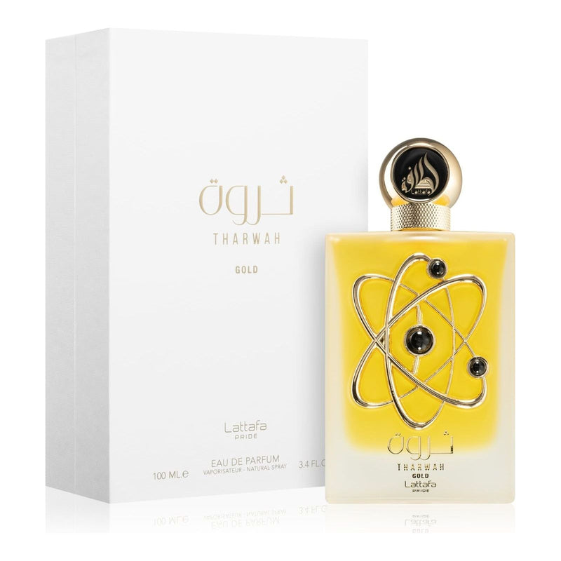Laden Sie das Bild in Galerie -Viewer, THARWAH GOLD Eau de Parfum 100 ML

